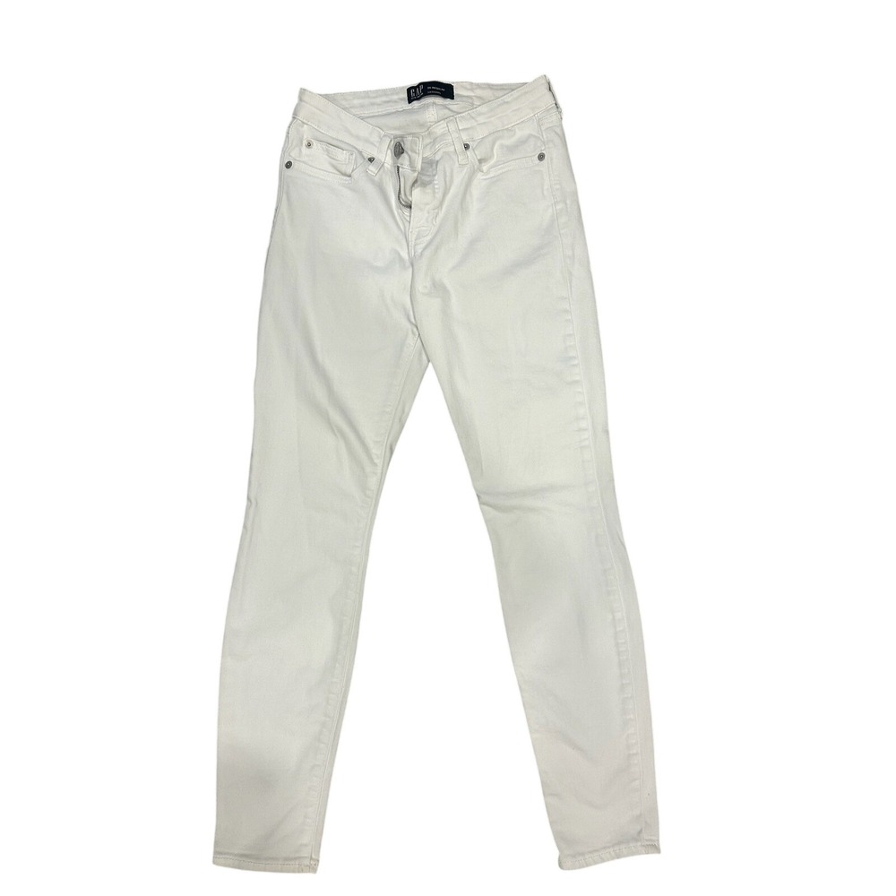 GAP Denim‎ Legging White Jeans Women's Size 25 Regular
